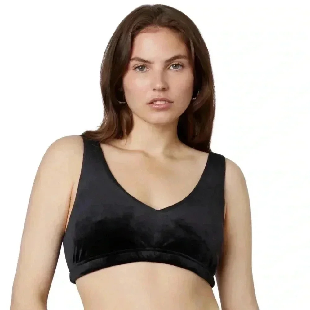 NIA Velour  Leo Bralette